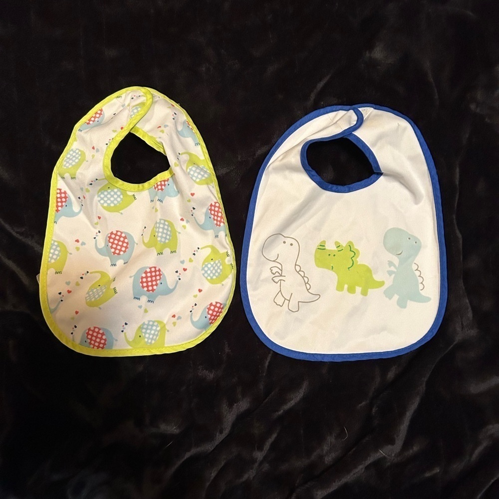 Free with any purchase - 2 Baby Bibs